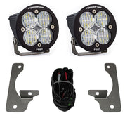 Baja Designs Fog Pocket Light Kit Squadron-R Pro Series Wide Cornering Pattern Clear Lens 597523