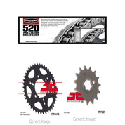 520 Precision Chain,Front & Rear Sprocket Kit KAWASAKI KXT250A Tecate 1984-1985