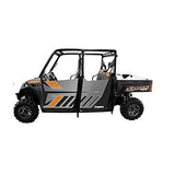 DragonFire Racing RZR XP 4 1000 Door Graphics - Titanium - 07-1109
