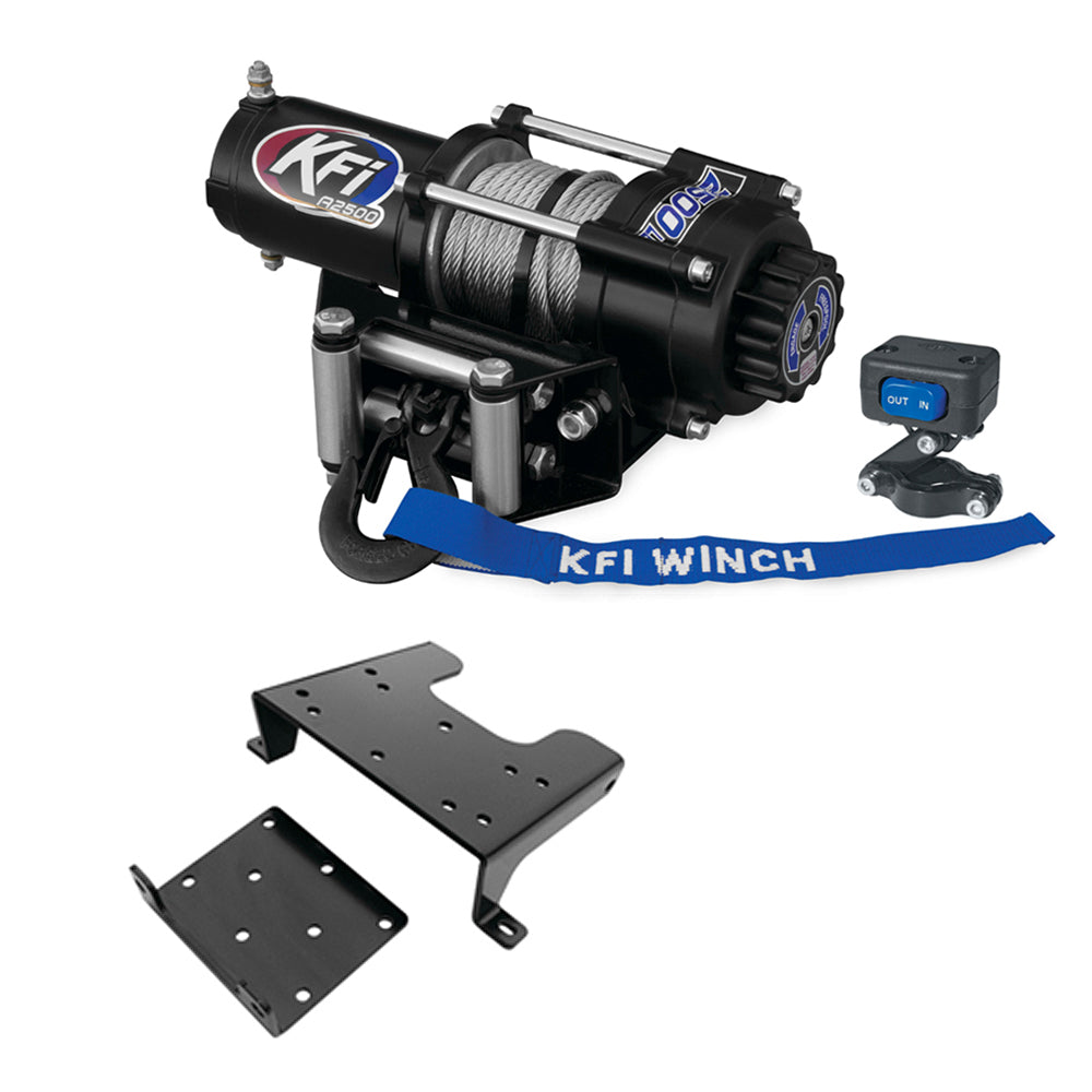 KFI 2500 lb Winch And Optional Mount