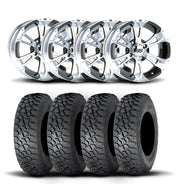 ITP SS212 15" Matte Black Wheels And Tenacity Tires [33x9.5-15]