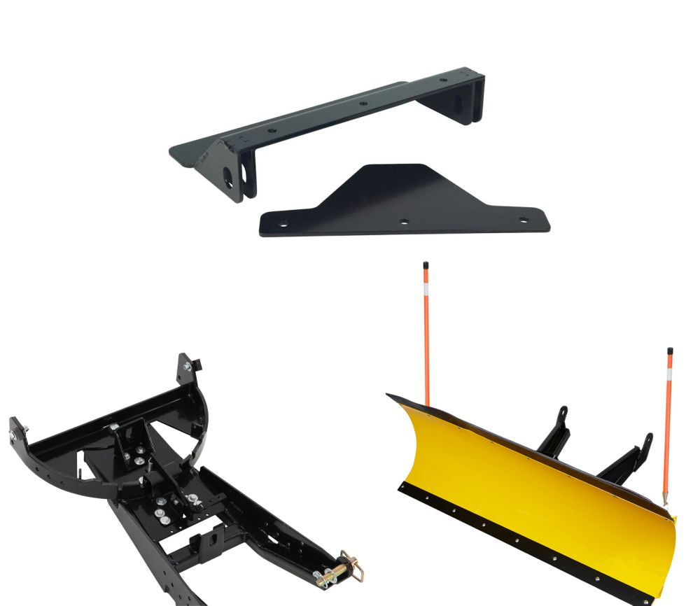 Denali Black UTV Snow Plow Kit For Hisun Motors Corp USA HS500 2014-2022