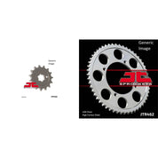 Front and Rear Steel Sprocket Kit fits OffRoad KAWASAKI KX100D 2001-2015