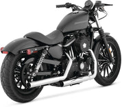 Vance And Hines Straightshots HS Slip On Exhaust Chrome With Fuelpak FP3