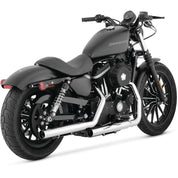 Vance And Hines Straightshots HS Slip On Exhaust Chrome With Fuelpak FP3