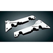 KURYAKYN CHROME PASSENGER FLOORBOARD SIDECOVERS 2001-2016 HONDA GOLD WING GL1800