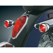 Kuryakyn Deep Dish Bezels with Lenses 2269
