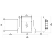 KFI Winch Kit For Polaris 1000 XP Ranger Full-Size 4x4 Crew Models: (EPS / Premium / LE / Trail Boss) 2019-2024