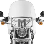 National Cycle Clear Spartan Quick Release Windshield With Mount Kit, Straight Forks