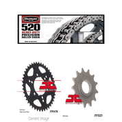 520H Heavy-Duty Chain,Front & Rear Sprocket Kit POL 350L Trail Boss 2x4 90-93