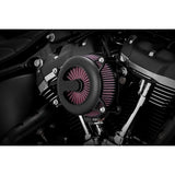 Vance & Hines 40081 VO2 Air Intake; Rogue; Wrinkle Black