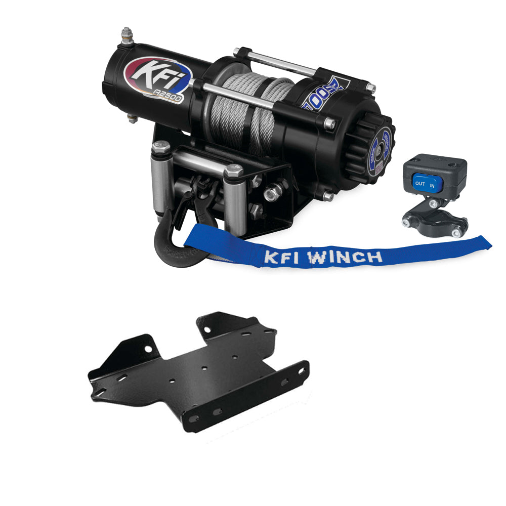 KFI 2500 lb Winch And Optional Mount