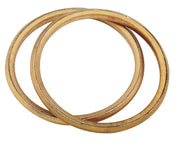 Bikers Choice Round Copper Exhaust Gasket For Harley-Davidson FLH 1966-1984 Pair