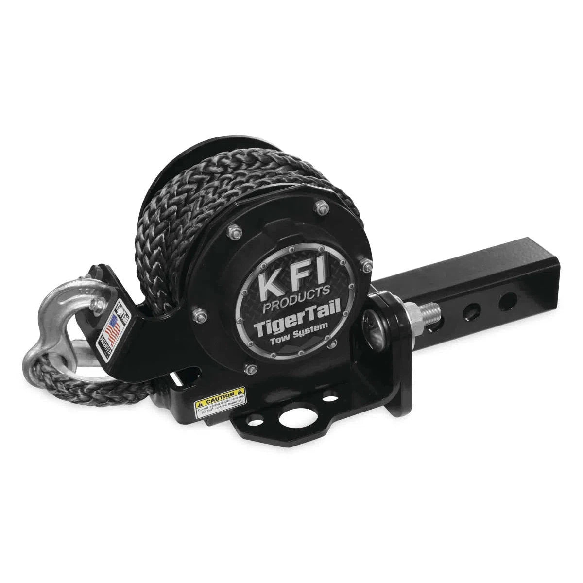 KFI TigerTail Tow System With 2" Receiver Mount - 101100