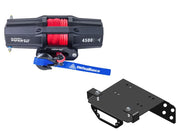 Viper V2 UTV Winch Kit 4500 lb Standard Spool With 40 Feet Red Synthetic Rope With Mount For Honda Talon 1000R 2019-2020