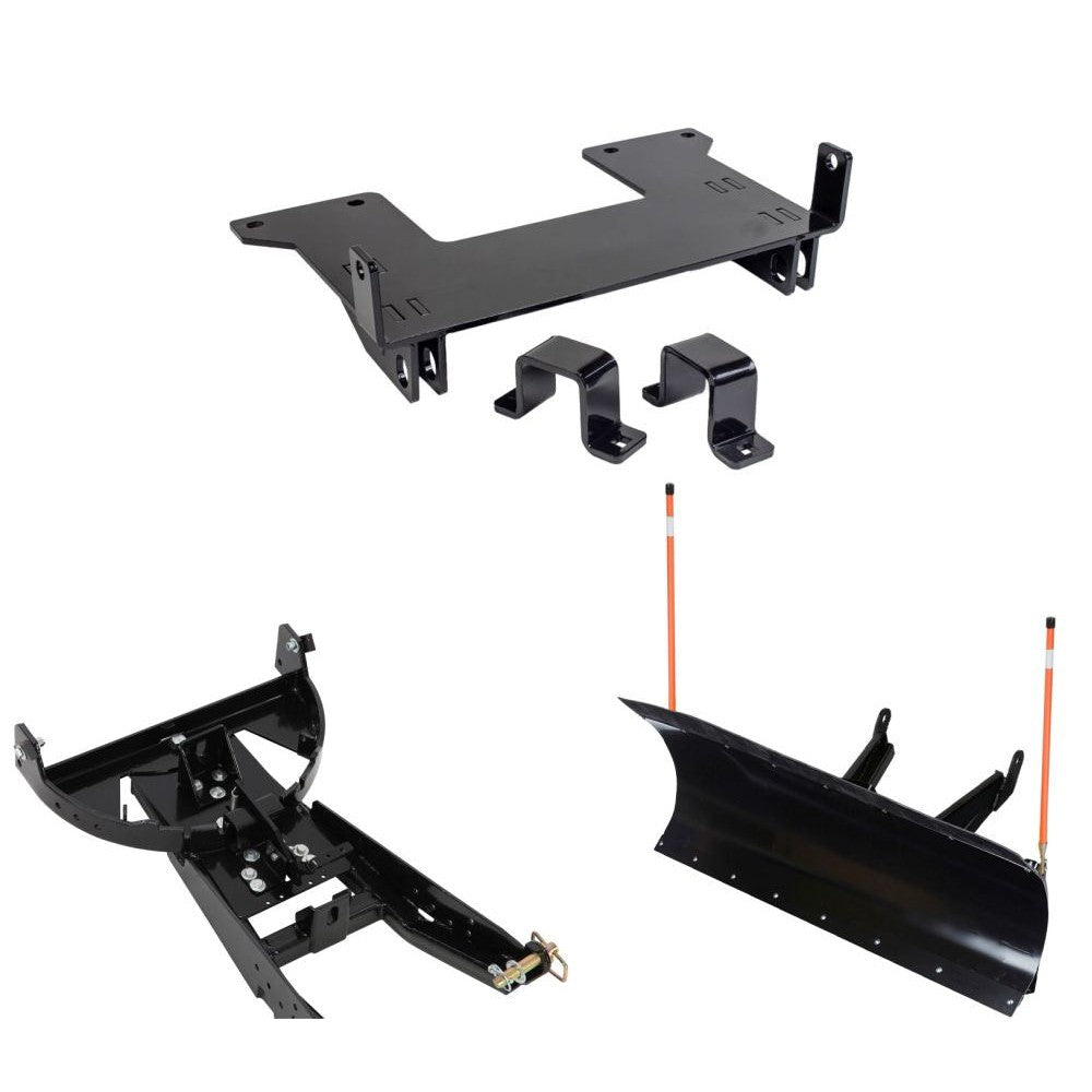 Denali Black UTV Snow Plow Kit For Honda Pioneer 700-4 SXS700M4 2014-2021