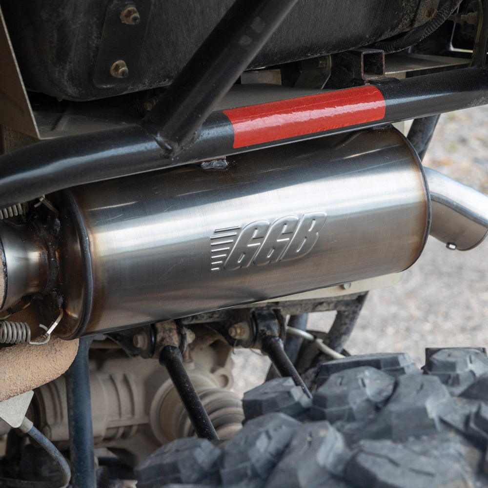 GGB Exhaust Quiet Trail Muffler For 2015-2019 Arctic Cat Wildcat X 1000