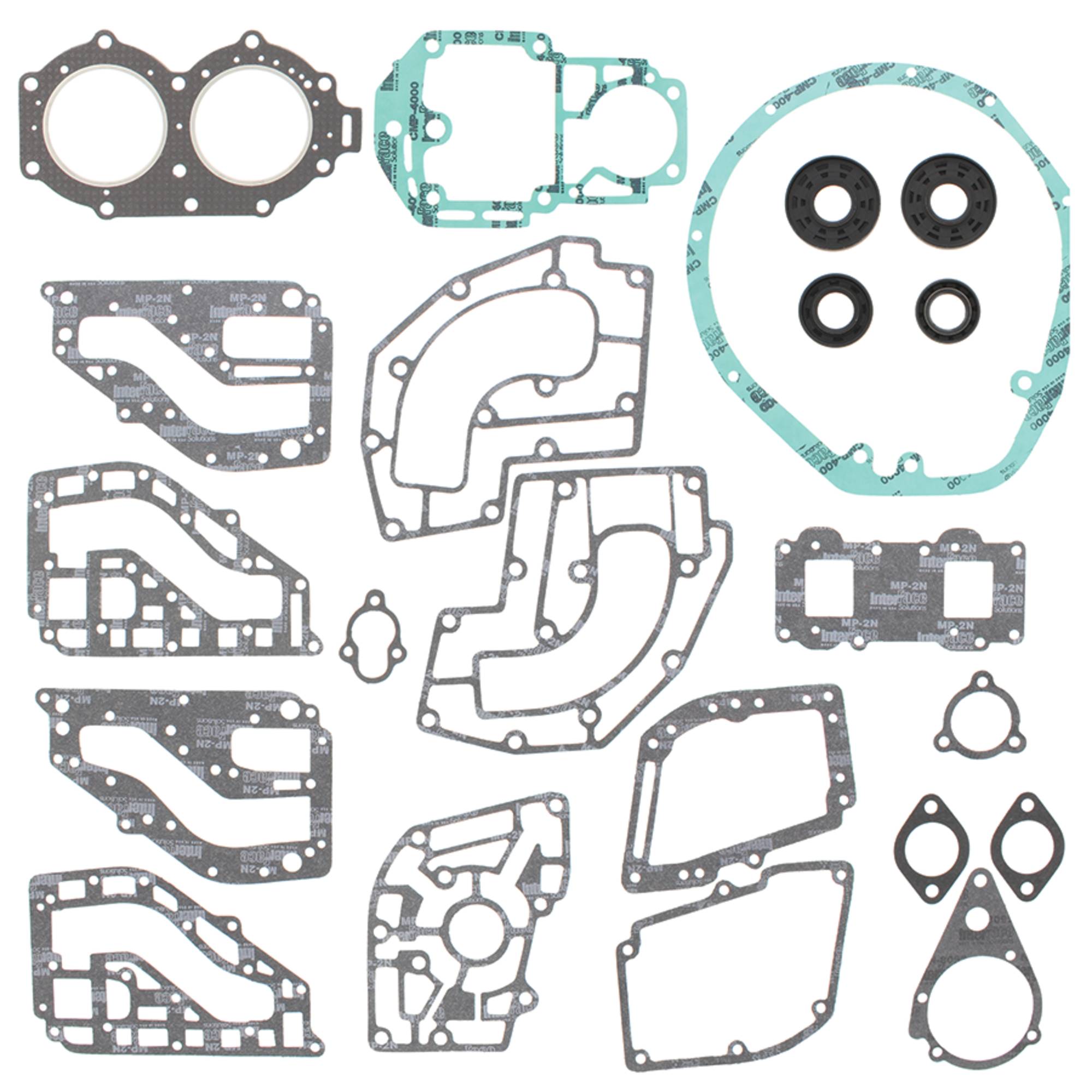 Vertex Complete Gasket With Oil Seals Kit 611114