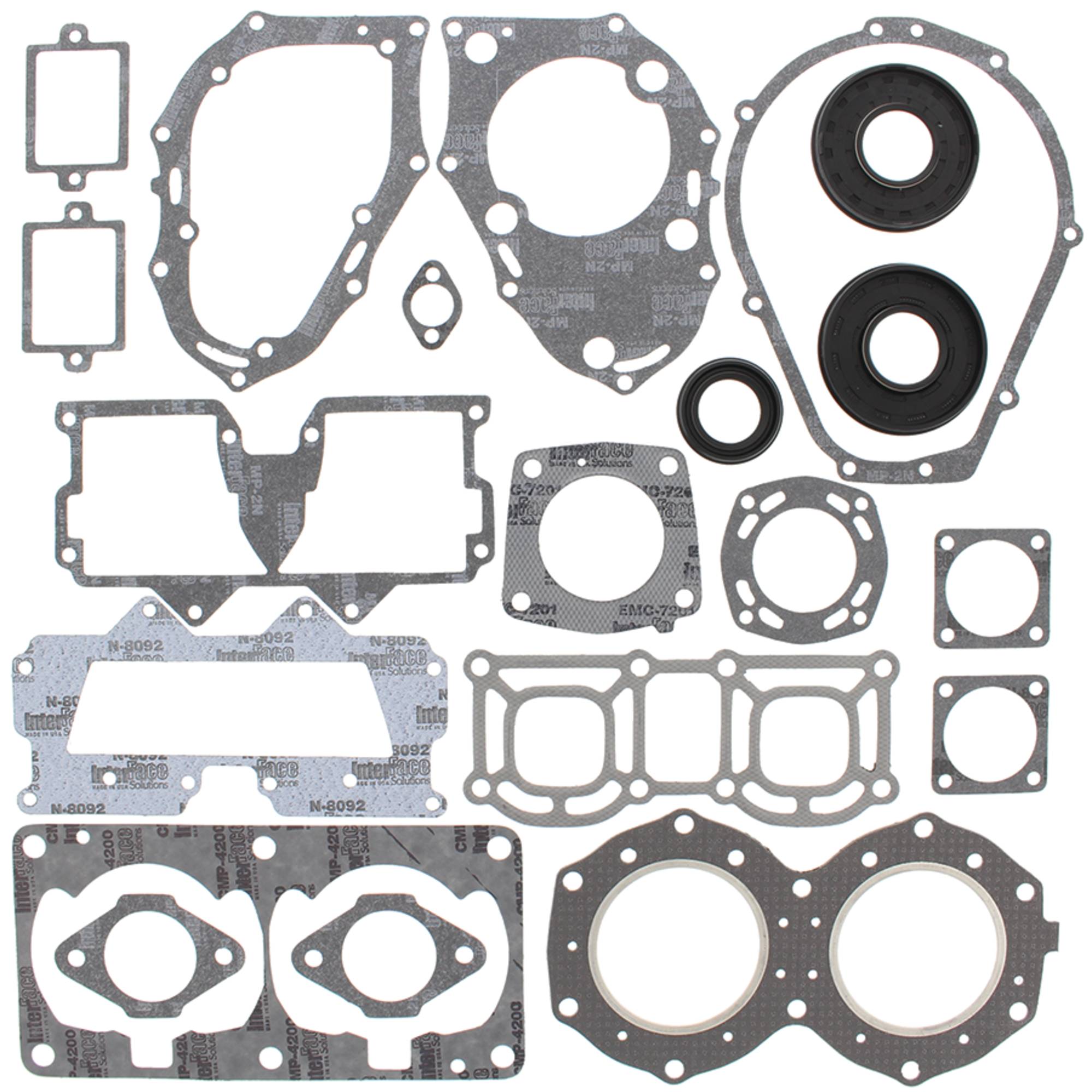 Vertex Complete Gasket With Oil Seals Kit 611119
