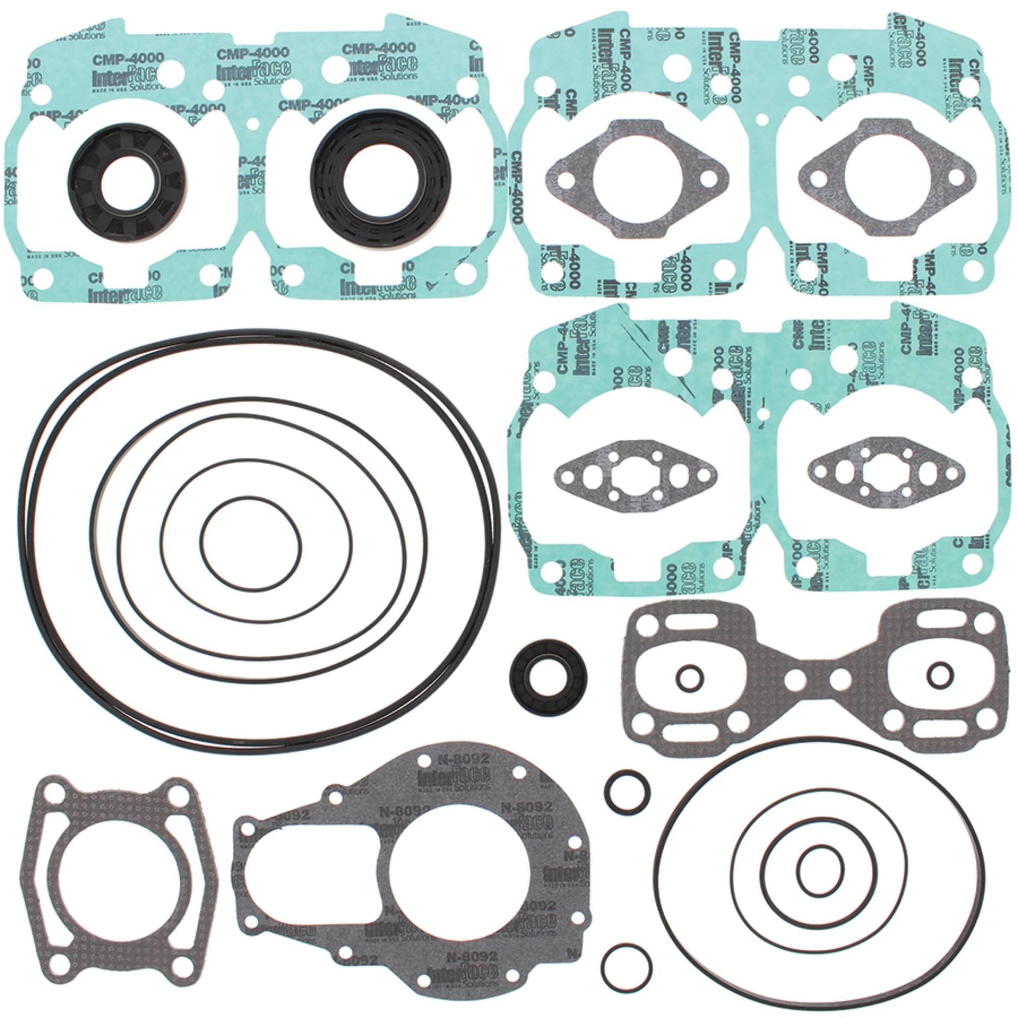 Vertex Complete Gasket With Oil Seals Kit 611205