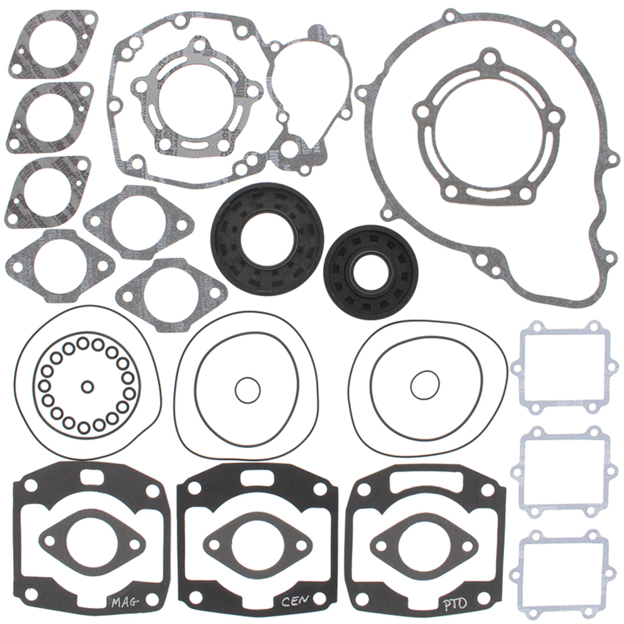 Vertex Complete Gasket With Oil Seals Kit 611503