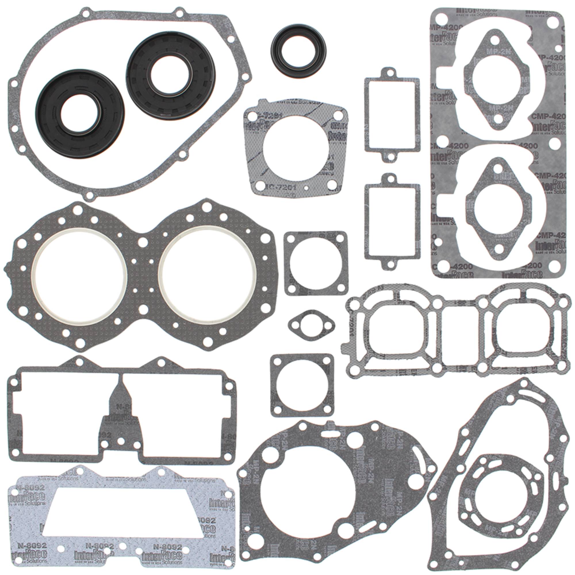 Vertex Complete Gasket With Oil Seals Kit 611601