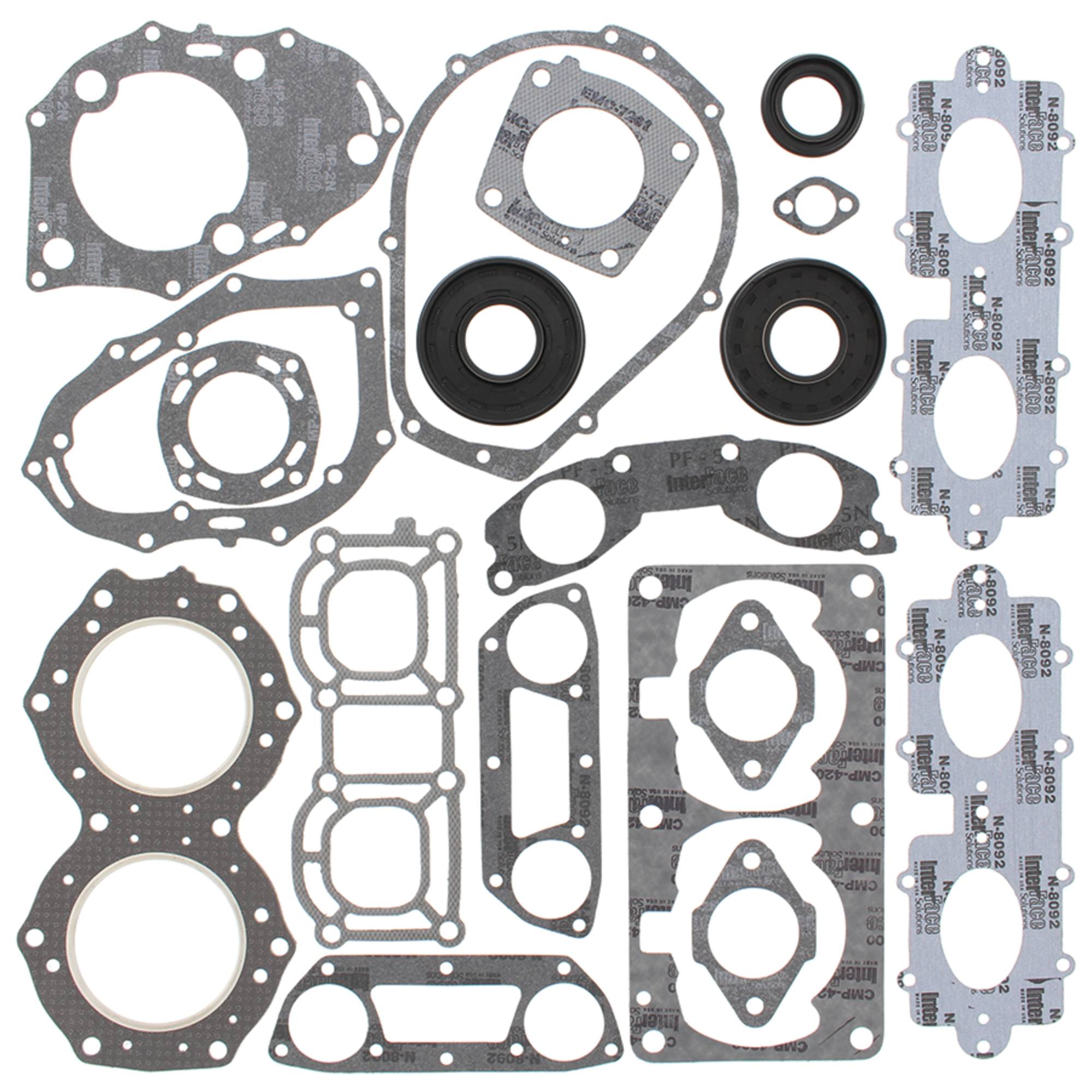 Vertex Complete Gasket With Oil Seals Kit 611605