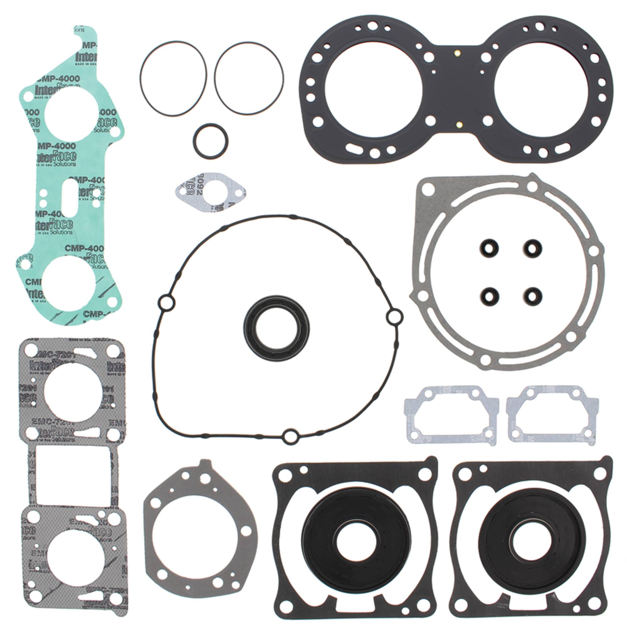 Vertex Complete Gasket With Oil Seals Kit 611607
