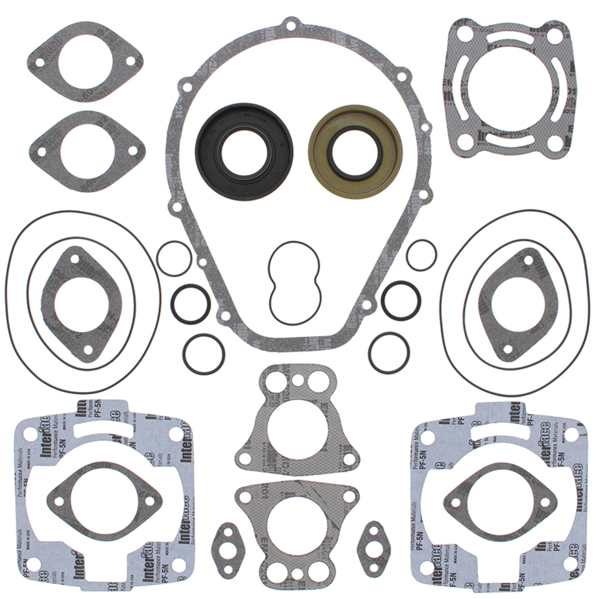 Vertex Complete Gasket With Oil Seals Kit 611804