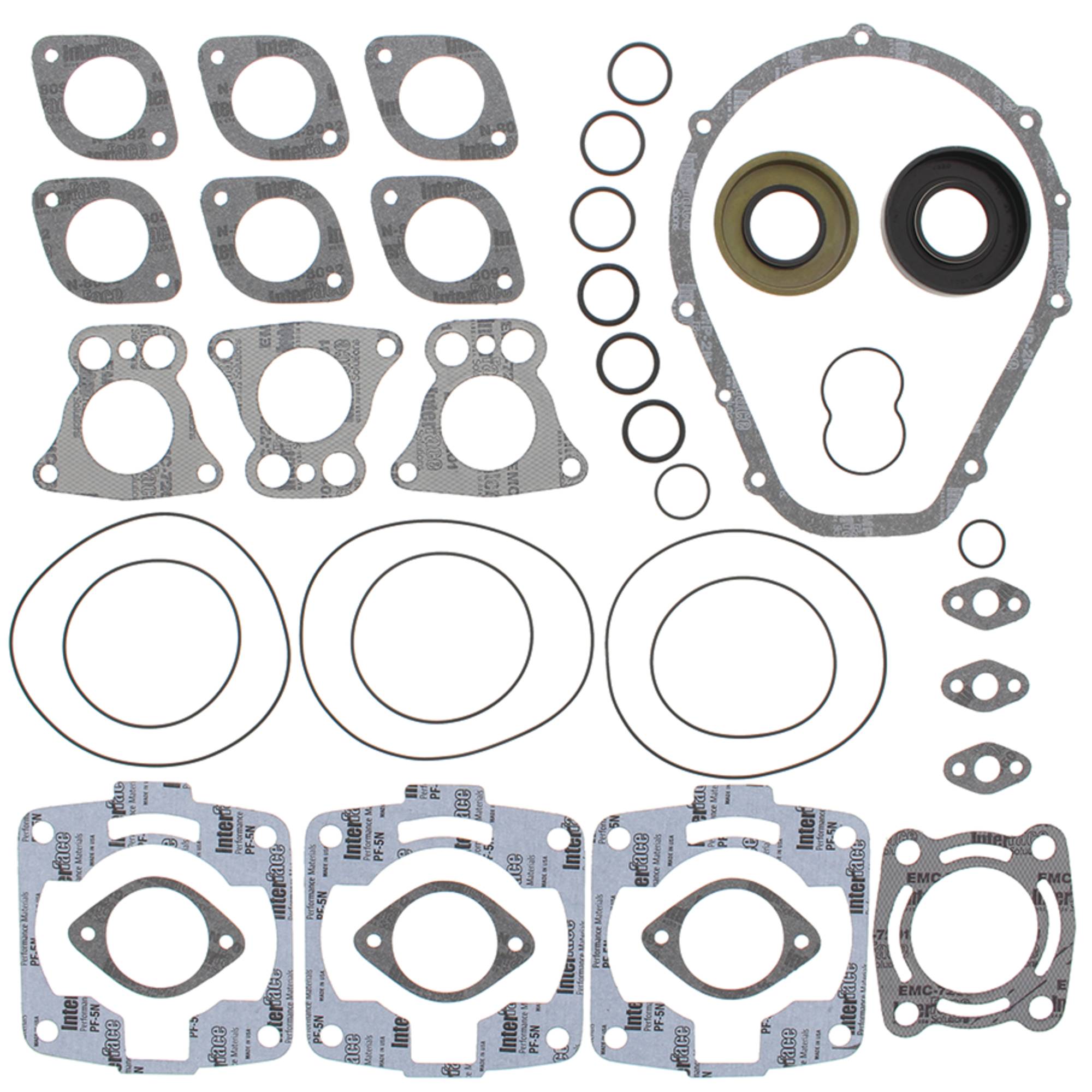 Vertex Complete Gasket With Oil Seals Kit 611805