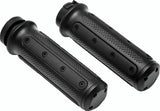 Kuryakyn Chrome Heavy Industry Grips Dual Cable 6120