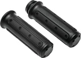 Kuryakyn Black Heavy Industry Grips Throttle-By-Wire 6123