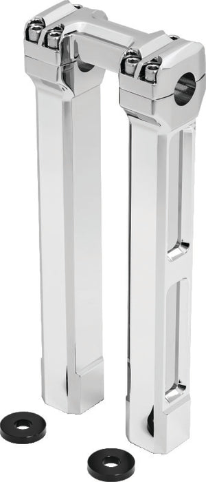 Kuryakyn Chrome 12in Billet Handlebar Risers 6130