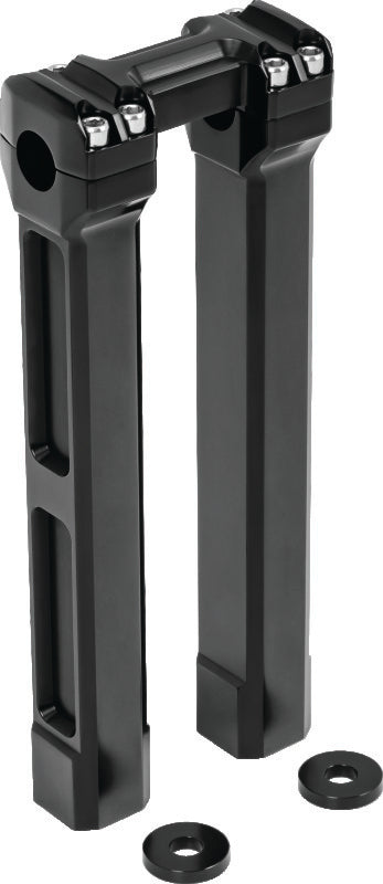 Kuryakyn Black 12in Billet Handlebar Risers 6131