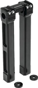 Kuryakyn Black 12in Billet Handlebar Risers 6131