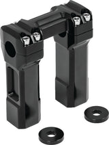 Kuryakyn Black 5in Billet Handlebar Risers 6132