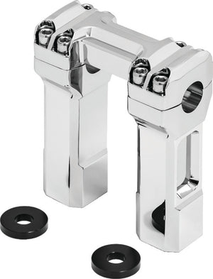 Kuryakyn Chrome 5in Billet Handlebar Risers 6133