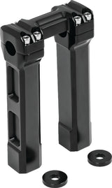 Kuryakyn Black 8in Billet Handlebar Risers 6135