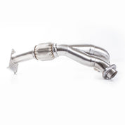 HMF Brushed Aluminum Race Pipe For 2015-2017 Can Am Maverick Turbo 6165709