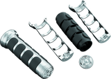 Kuryakyn Chrome ISO Grips For OEM Heated Grips 6183