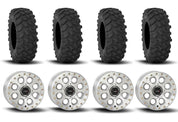 System 3 SB-7 Beadlock Machined 15" Wheels And XTR370 Tires [32x10-15]