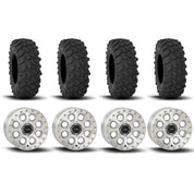 System 3 SB-7 Beadlock Machined 15" Wheels And XTR370 Tires [32x10-15]