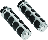 Kuryakyn Chrome ISO Grips Without Throttle Boss Dual Cable 6205