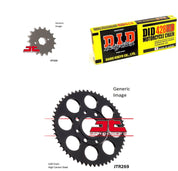428HD Chain Natural, Front & Rear Sprocket Kit for Street HONDA CB125S 1984-1985