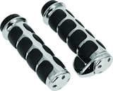 Kuryakyn Chrome ISO Grips With Throttle Boss Throttle-By-Wire 6228