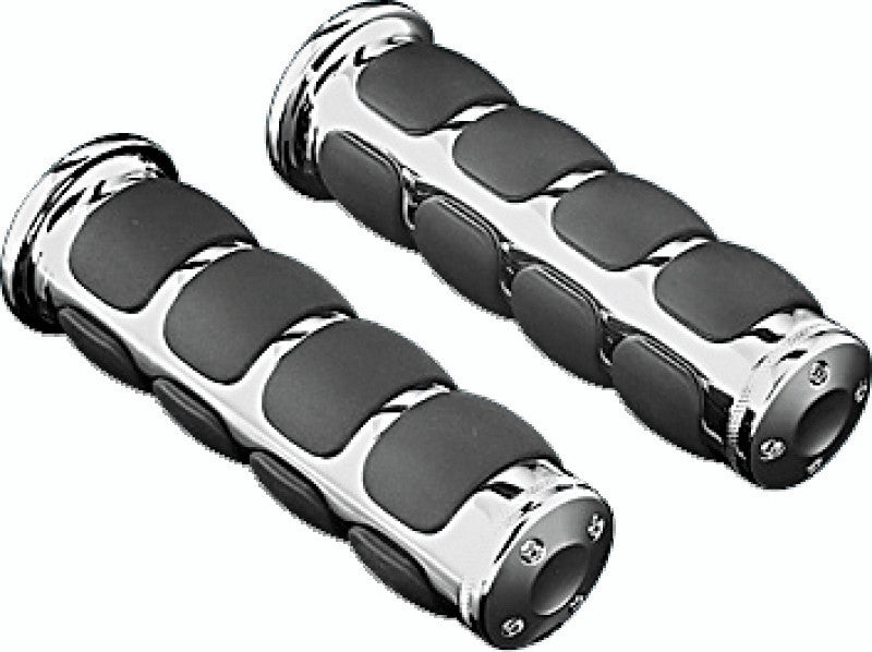 Kuryakyn Chrome Metric ISO Grips 6235