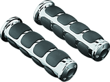 Kuryakyn Chrome ISO Universal Grips 1in Bars 6240