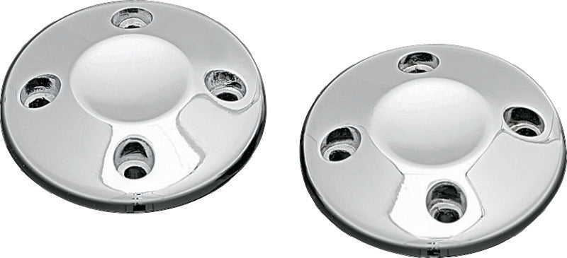 Kuryakyn Black ISO Grip End Cap (Pair) 6243