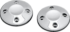 Kuryakyn Black ISO Grip End Cap (Pair) 6243