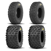 ITP Two Each Holeshot Tires Front [22x7-10] And Holeshot Tires Rear [20x11-9]